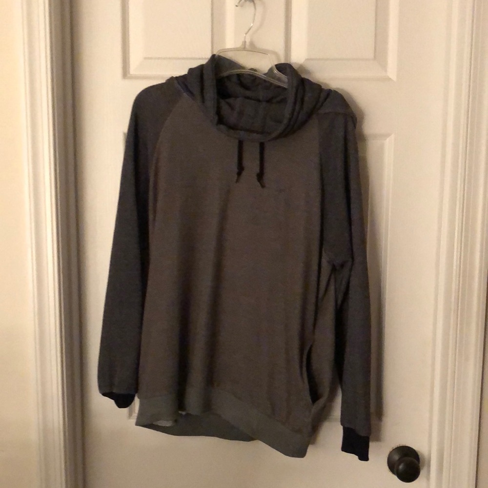 Gray ARSNL Hoodie Sweatshirt w/ Cowl (Small)